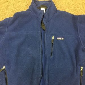 Patagonia Synchilla Fleece Zip Jacket XL Blue